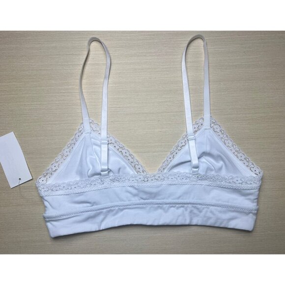 JENNI On Repeat Wide Lace Bralette Bright White 2X-Large 2XL XXL - Picture 5 of 6